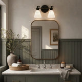 Arti 2L vanity wall sconce - 51182BK