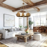Cirque 8L chandelier - 524155RSG