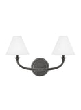 Greta 2L wall sconce - 52492BLB-OP