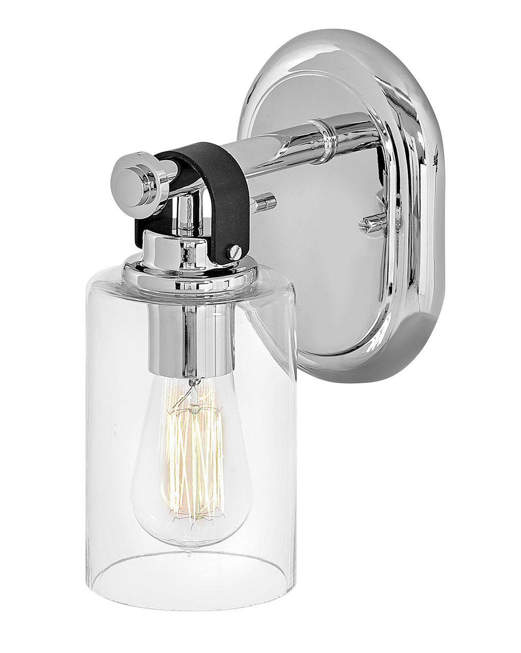 Halstead 1L wall sconce - 52880CM