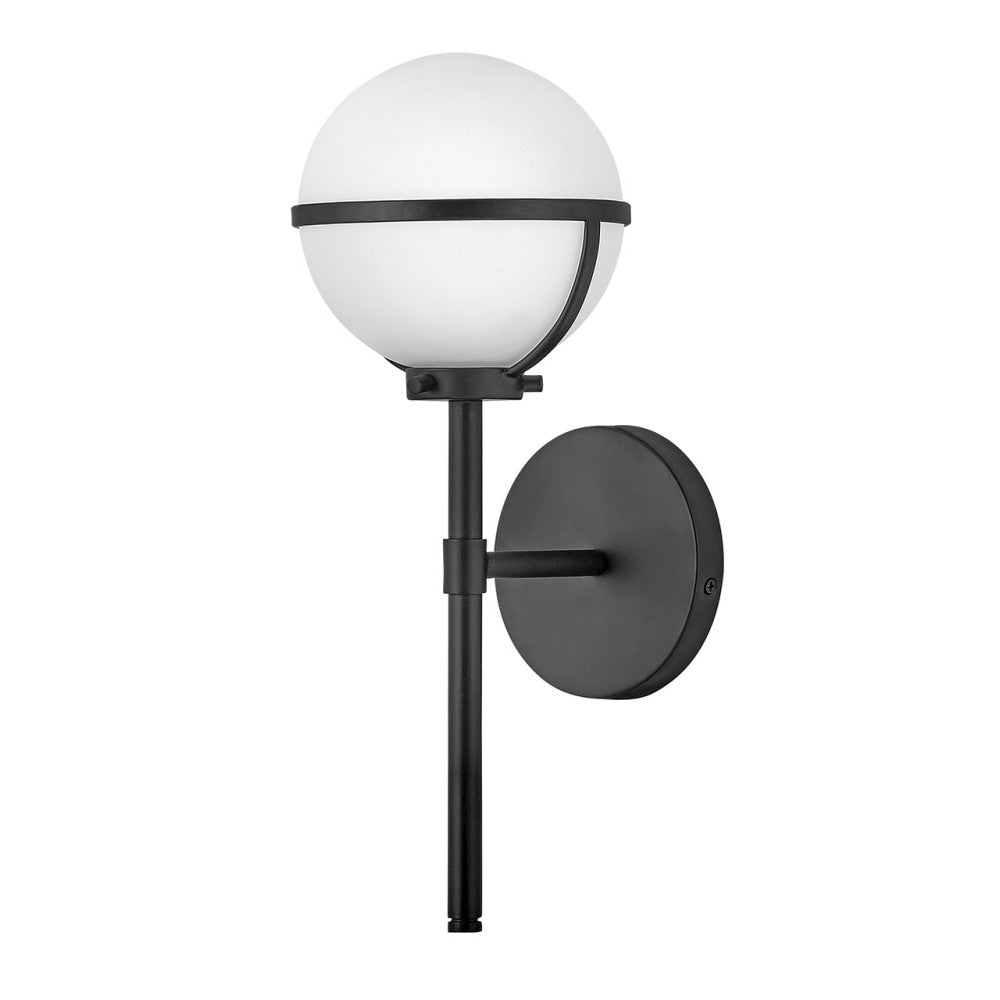 Hollis 1L wall sconce - 5660BK-LL *