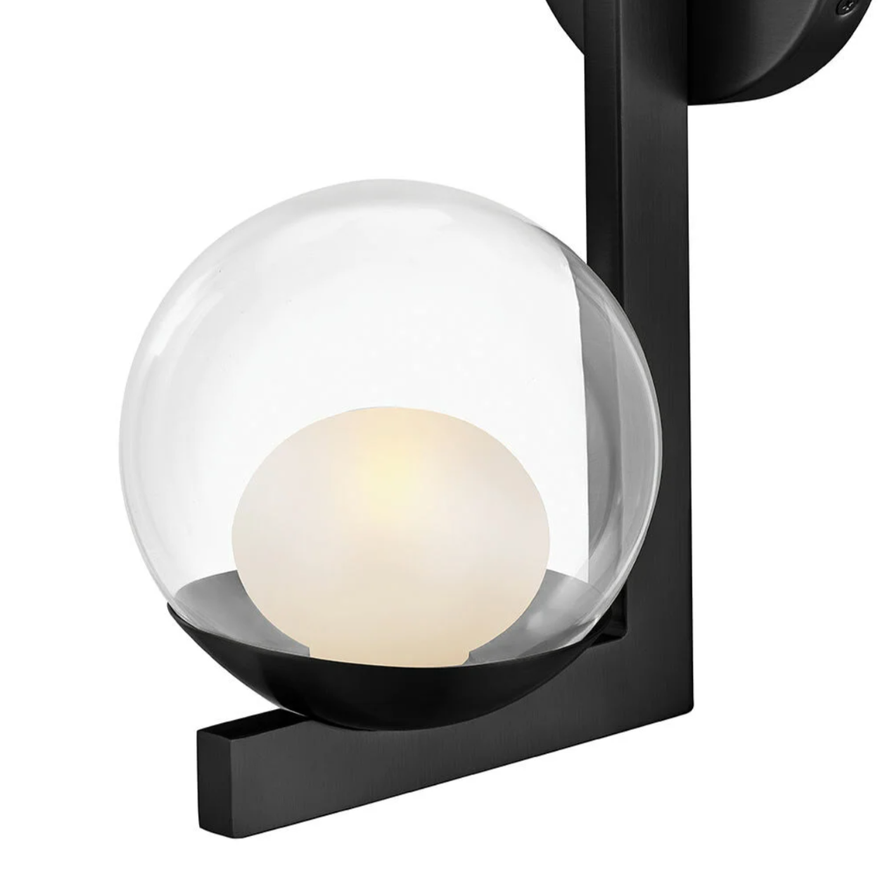 Sunni 1L wall sconce - 57440BK-LL *