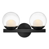 Sunni 2L wall sconce - 57442BK-LL *