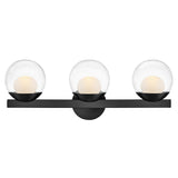 Sunni 3L wall sconce - 57443BK-LL *