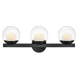 Sunni 3L wall sconce - 57443BK-LL *