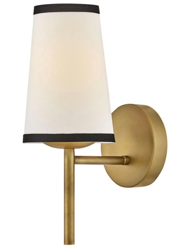 Sonia 1L wall sconce - 57050LCB-OW