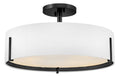 Halle 4L semi-flush mount - 47573BK