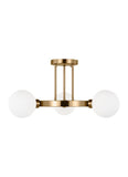 Clybourn 3L Semi-Flush Mount - 7761603-848
