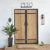 Alfie 1L outdoor lantern - 82055BK