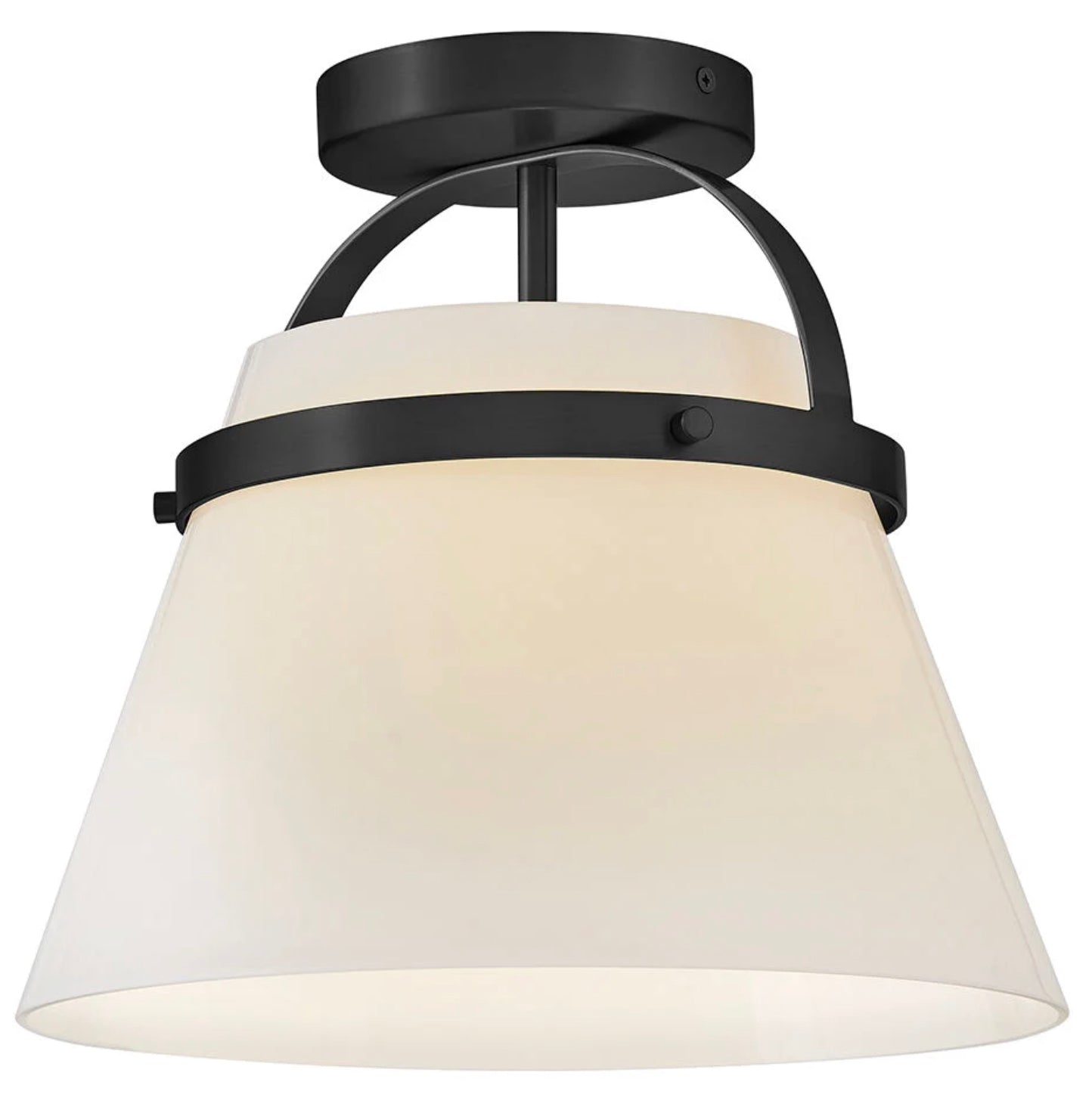 Tori 1L semi-flush mount - 83051BK