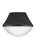 Haddie 1L Small Flush Mount - 83411BK