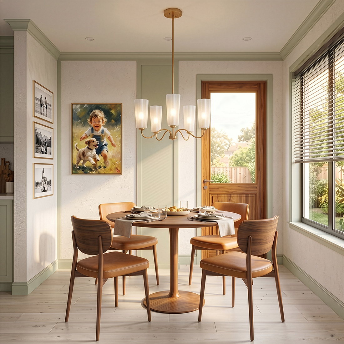 Honey 6L chandelier - 83715DA *