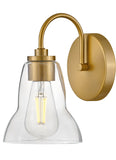 Vera 1L small wall sconce - 85560LCB