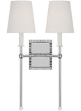 Baxley 2L wall sconce - AW1202PN