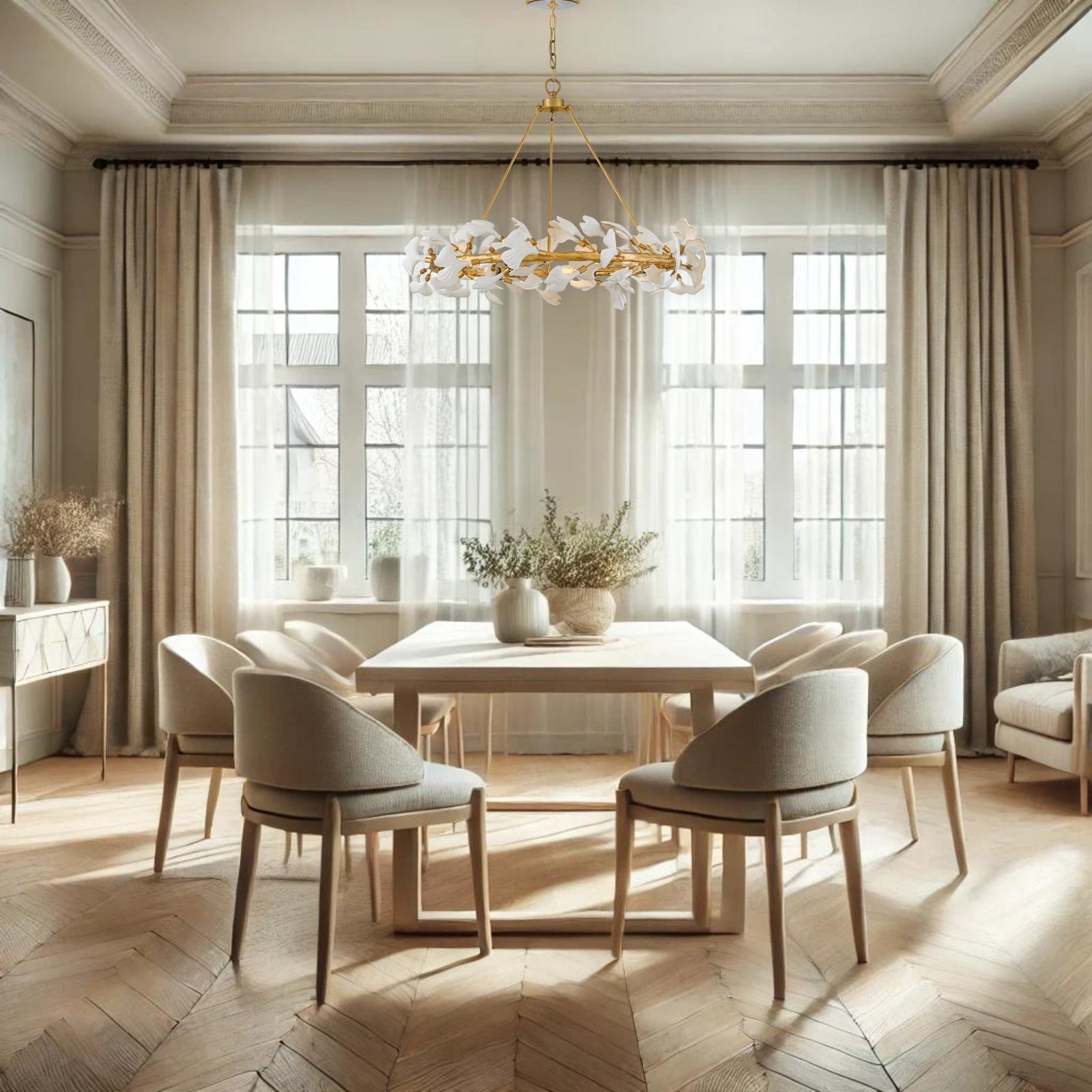 Audra 6L chandelier - FR41934DG