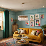 Beckett 12L chandelier - CC12812BBS