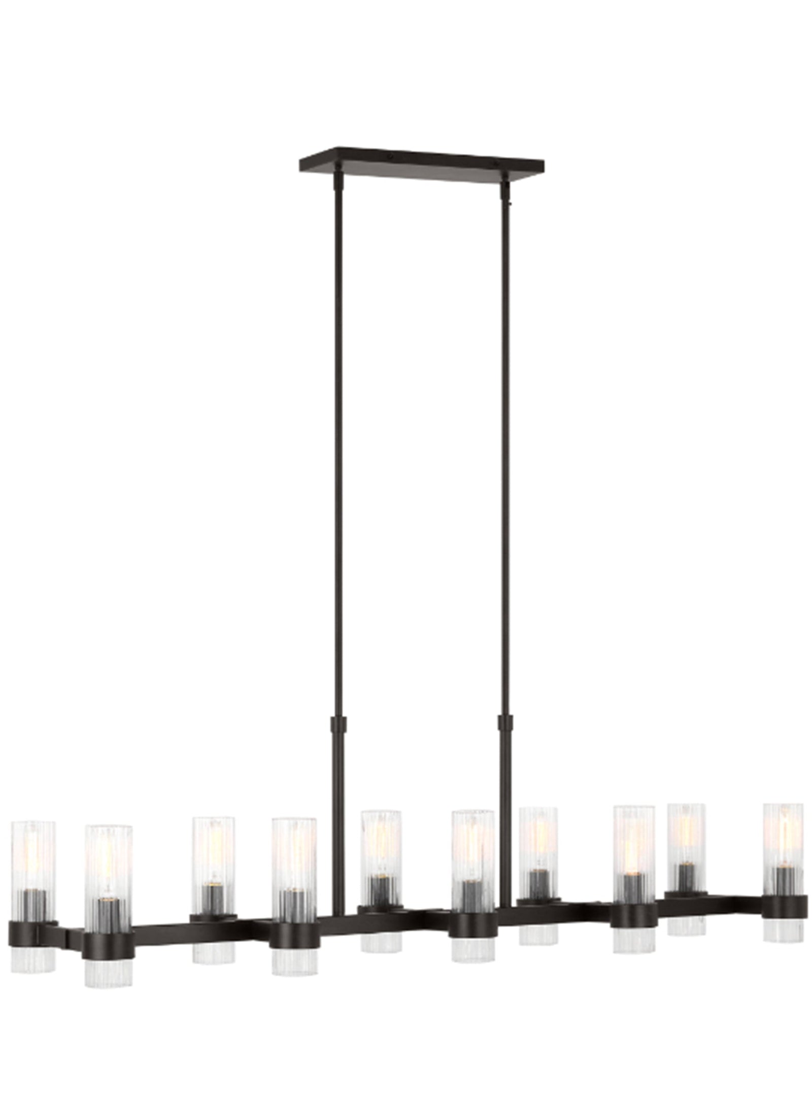 Geneva 10L linear chandelier - CC13810AI *