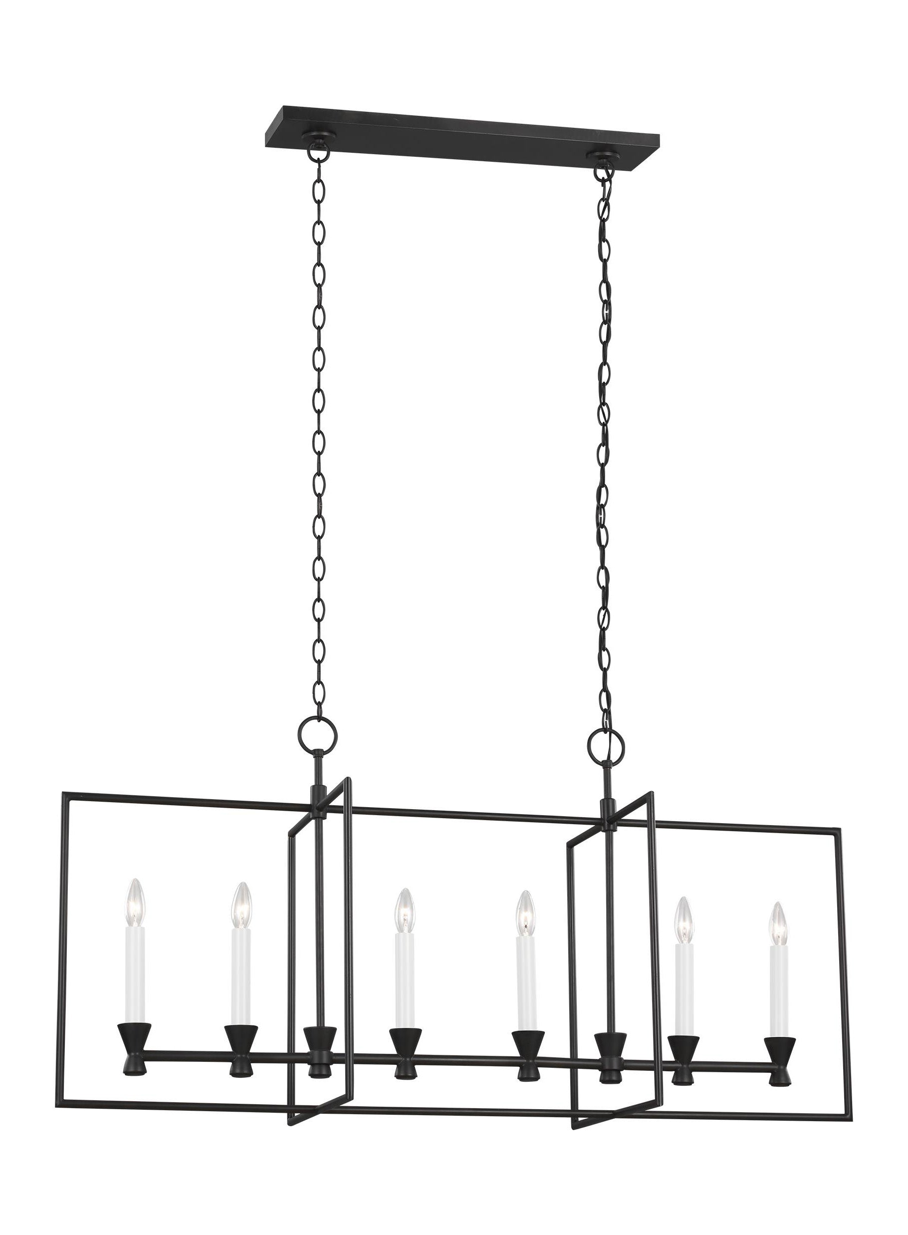 Keystone 6L linear chandelier - CC1406AI