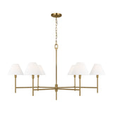 Ridgewood 6L Chandelier - CC1786BBS *