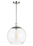 Atlantic 1L round pendant - CP1041PN