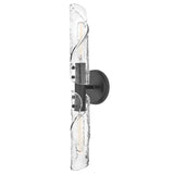 Capri 2L wall sconce - 57462BK *