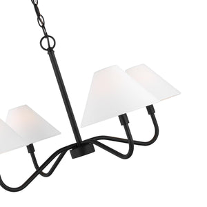 Eldon 4L chandelier - DJC1194MBK