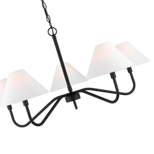 Eldon 5L chandelier - DJC1205MBK