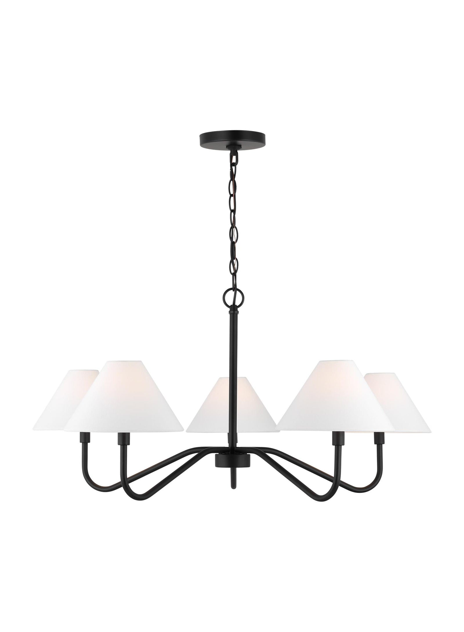 Eldon 5L chandelier - DJC1205MBK