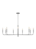 Brianna 9L wide chandelier - EC1319PN