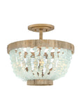 Dune 4L semi-flush mount ceiling - FR30203BNG-BG
