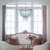 Dune 6L chandelier - FR30206BNG-BG