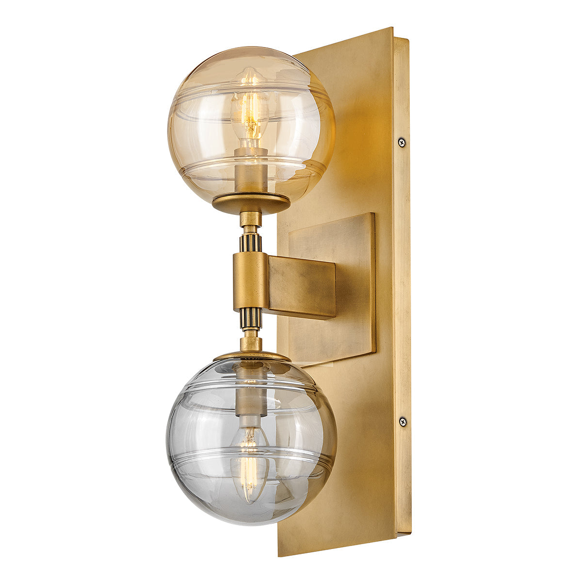 Oberon 2L wall sconce - FR30502HBR