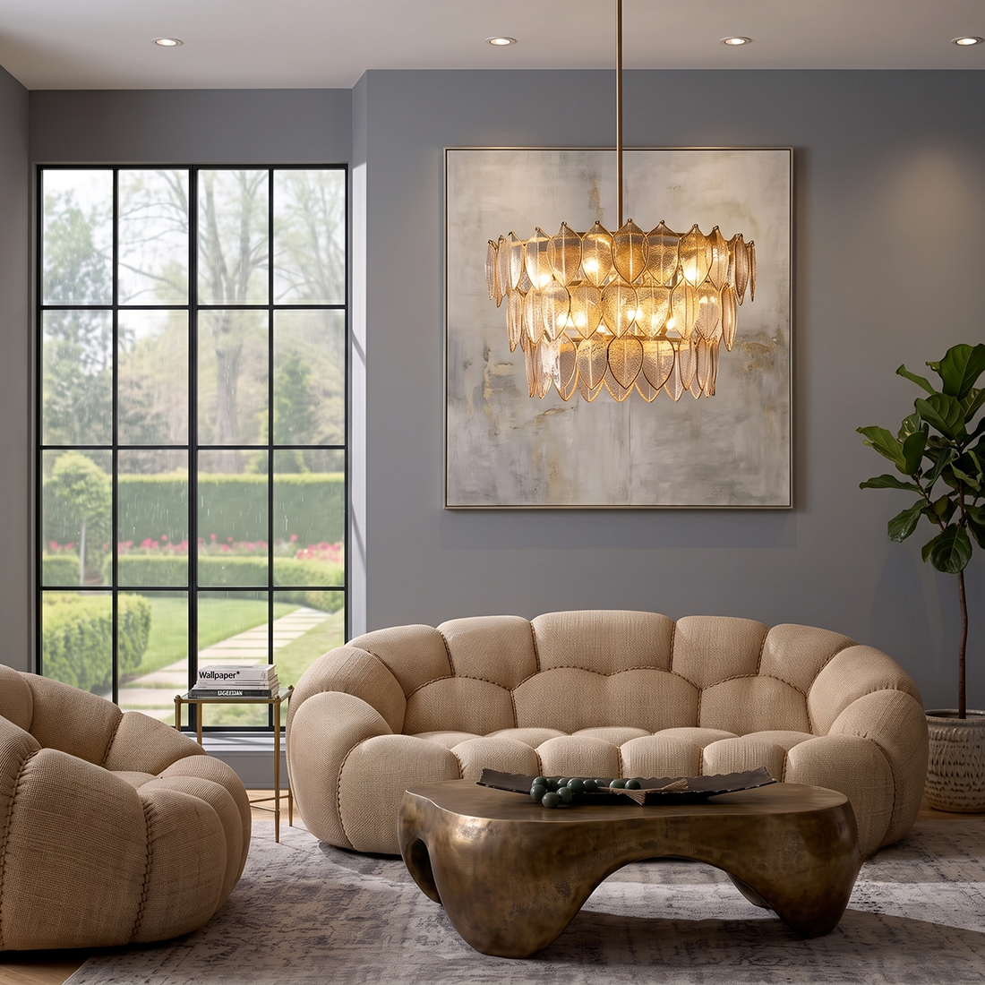 Amira 8L chandelier - FR32604DA *