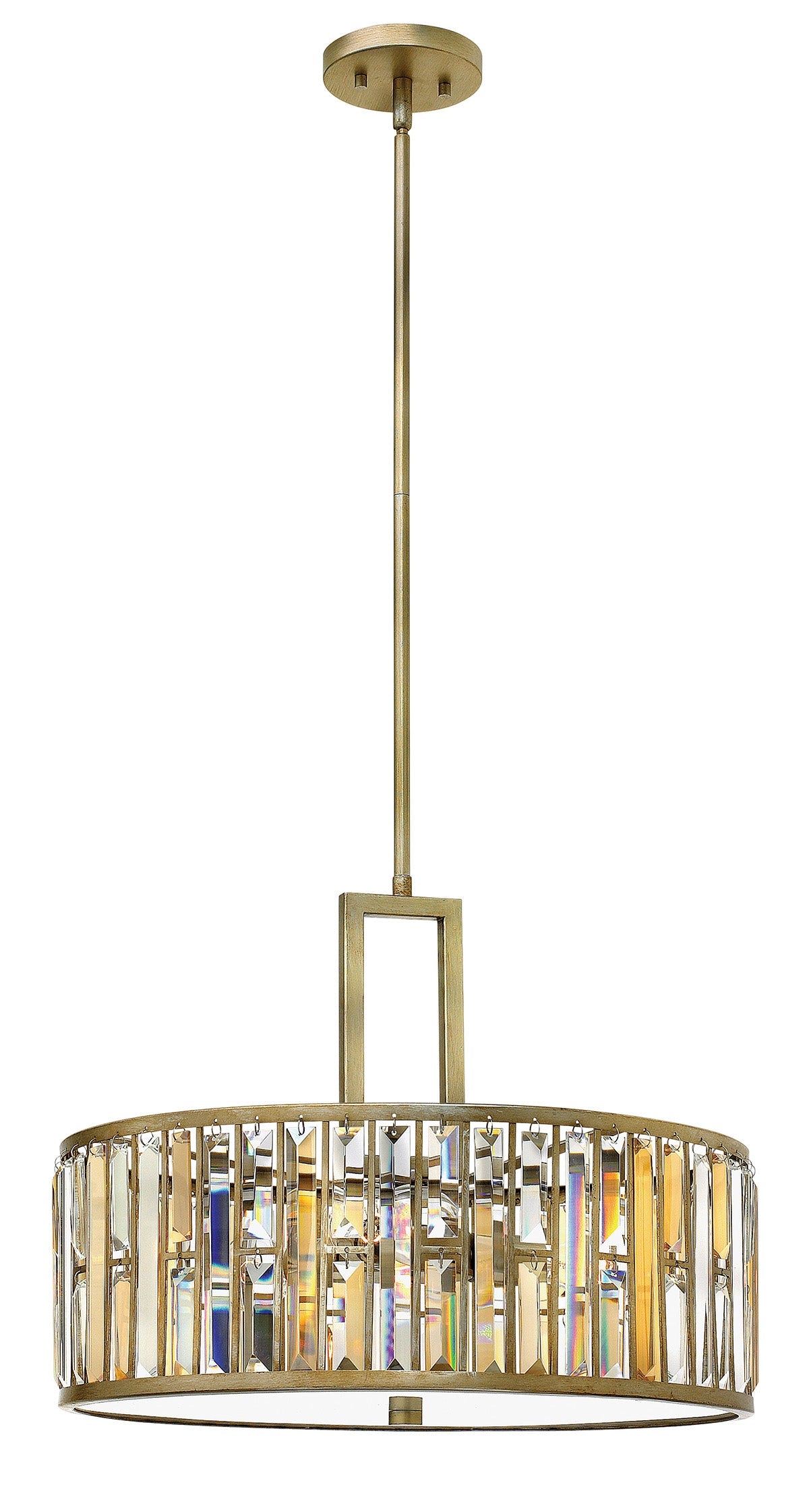 Gemma 3L Drum Chandelier - FR33735SLF *