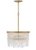 Rubina 4L convertible semi-flush ceiling / pendant - FR41493BNG