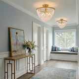 Myra 3L semi-flush ceiling fixture - FR41594DA