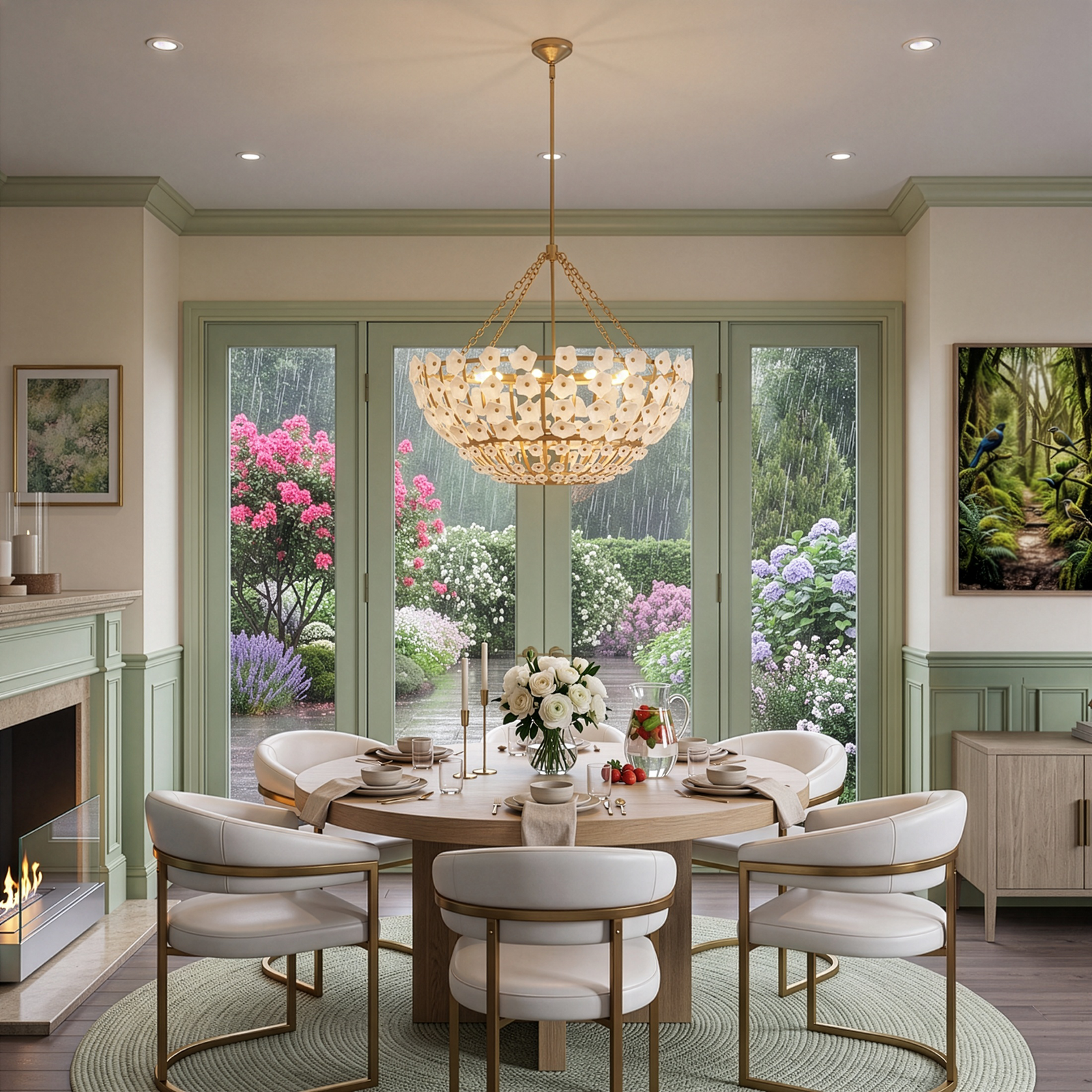 Azalea 12L chandelier - FR41636DA