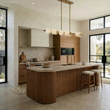 Selene 10L linear chandelier - FR41906LCB *