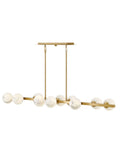 Selene 10L linear chandelier - FR41906LCB *