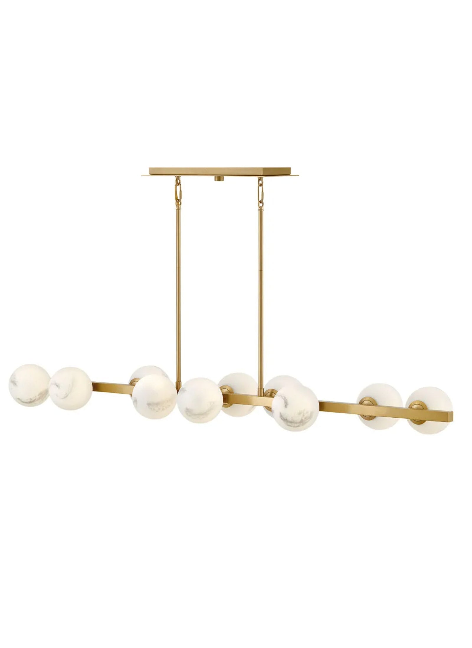 Selene 10L linear chandelier - FR41906LCB *