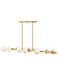Selene 10L linear chandelier - FR41906LCB *