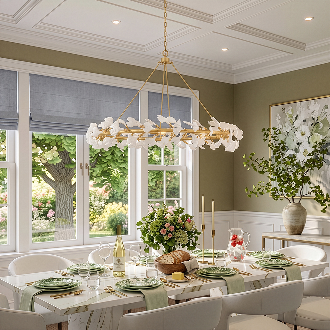 Audra 8L Chandelier - FR41935DG *