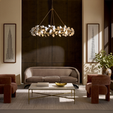 Audra 8L linear chandelier - FR41935DG *