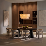 Simone 8L Chandelier- FR47754BNG