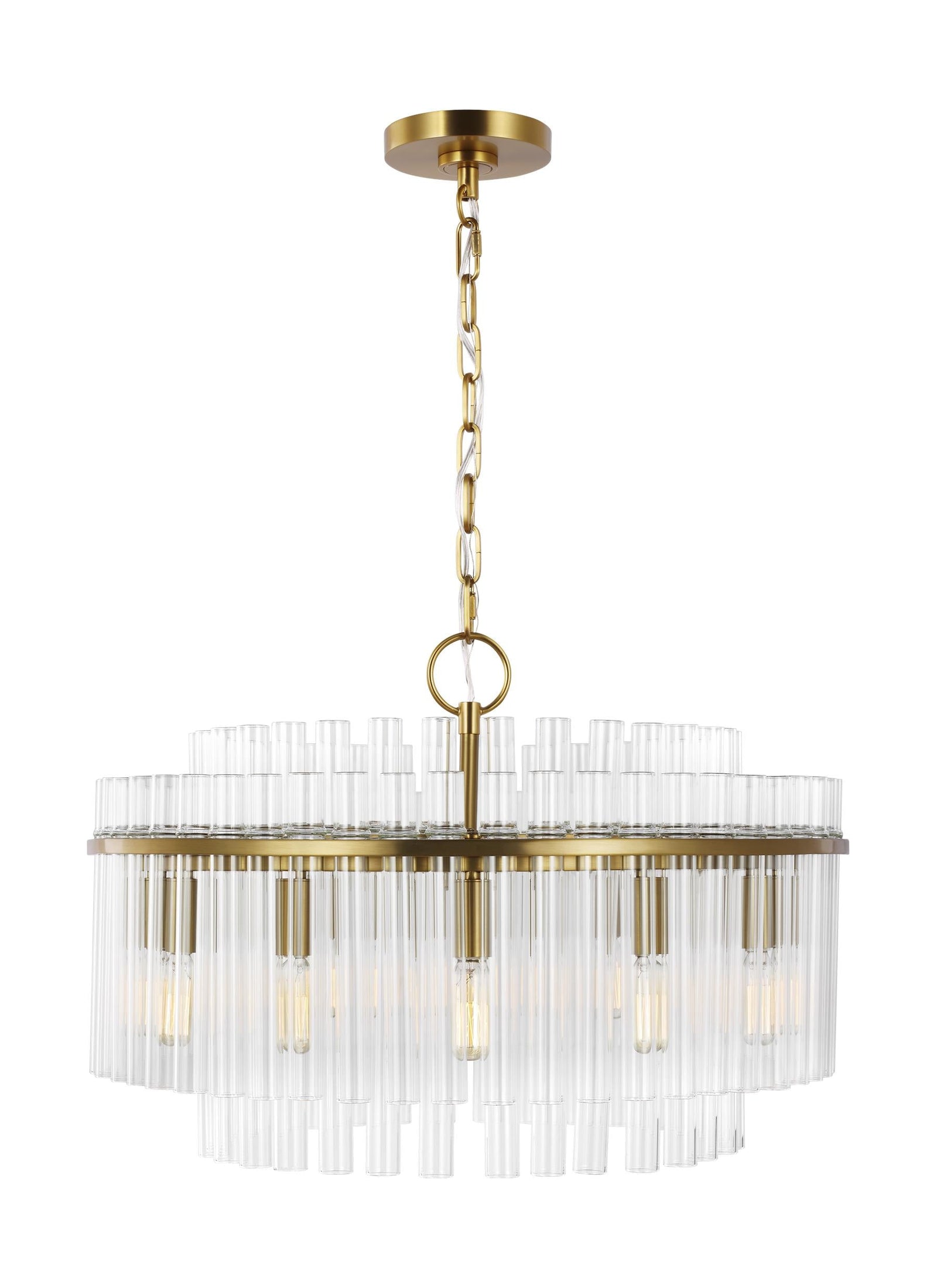 Beckett 12L chandelier - CC12812BBS