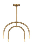 Hadden 4L Chandelier - DJC1114SB