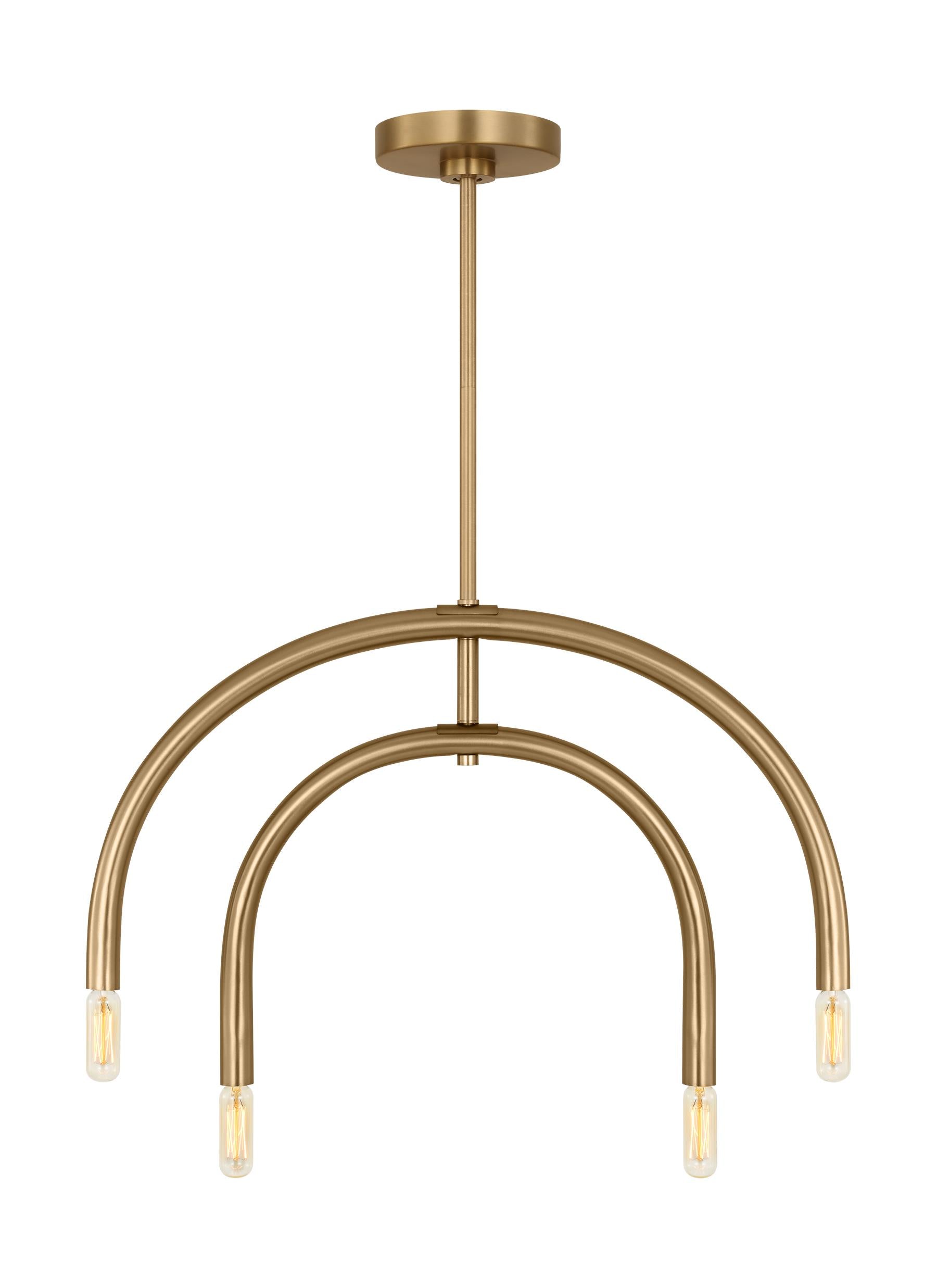 Hadden 4L Chandelier - DJC1114SB
