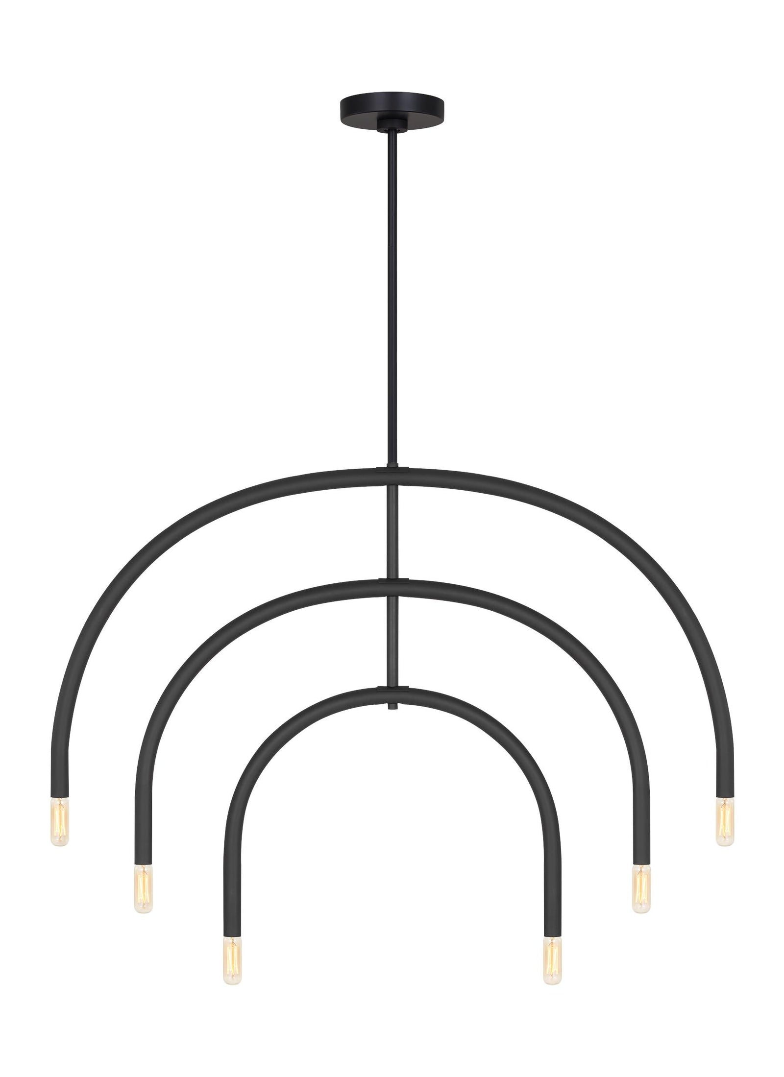 Hadden 6L Chandelier - DJC1126MBK