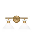 Belcarra 2L wall sconce - DJV1012SB