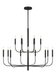 Brianna 15L two tier chandelier - EC10015AI